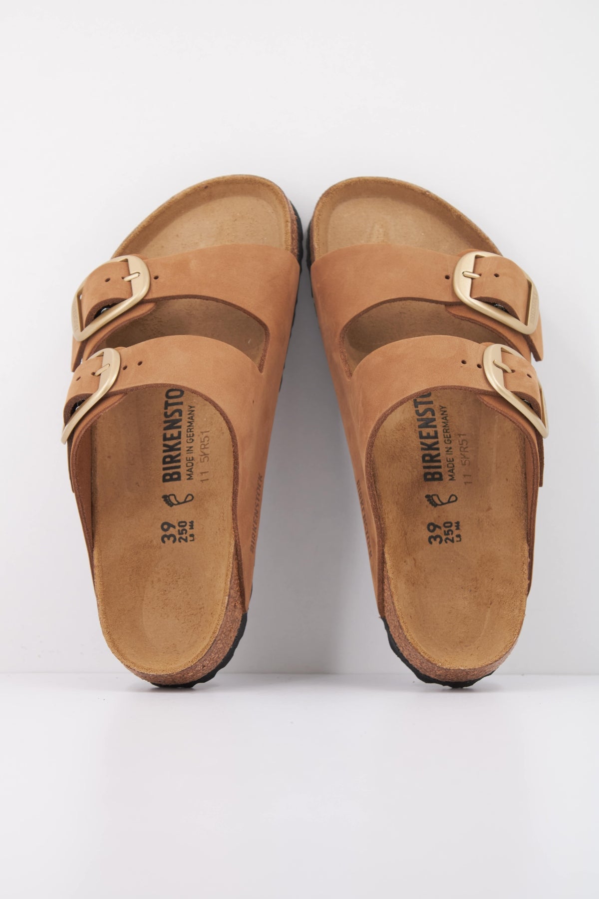BIRKENSTOCK BI ARIZONA BIG BUCKLE en color MARRON CLARO (3)