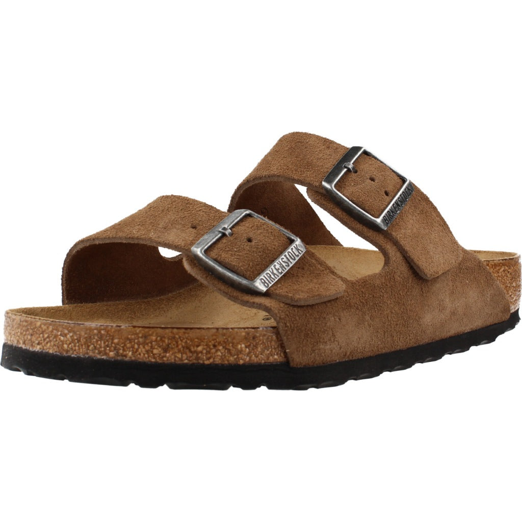 BIRKENSTOCK ARIZONA SUEDE LEATHER en color MARRON (1)