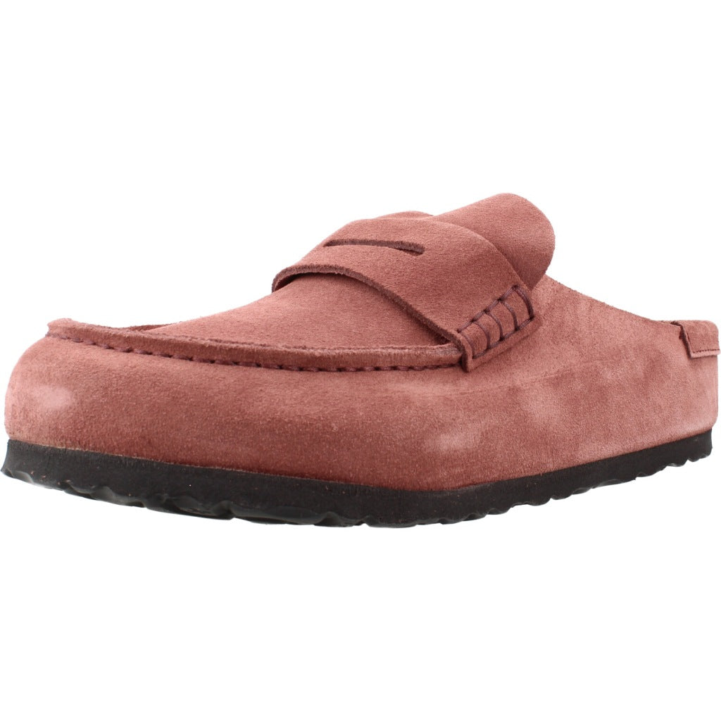 BIRKENSTOCK NAPLES WRAPPED SUEDE en color ROSA (1)