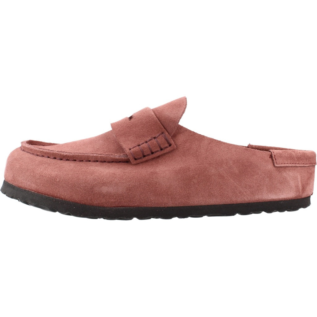 BIRKENSTOCK NAPLES WRAPPED SUEDE en color ROSA (2)