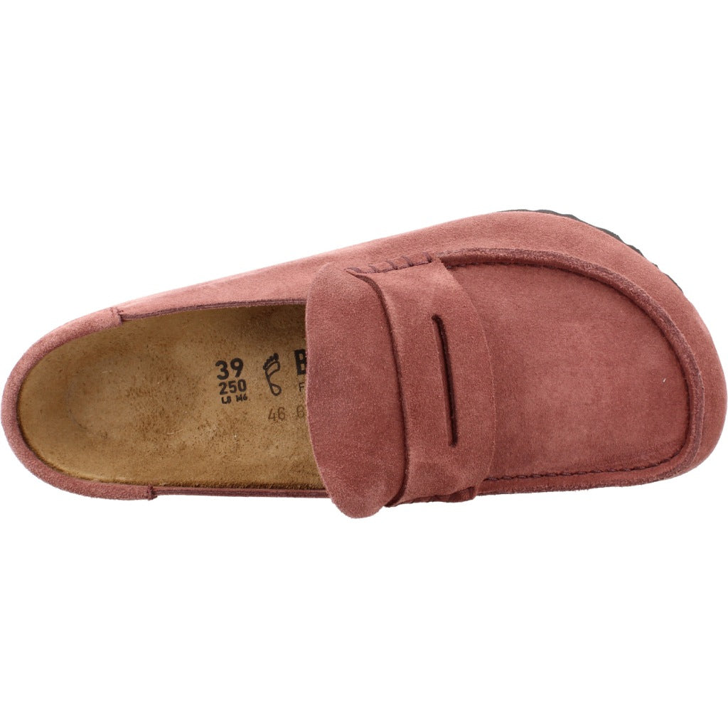 BIRKENSTOCK NAPLES WRAPPED SUEDE en color ROSA (7)