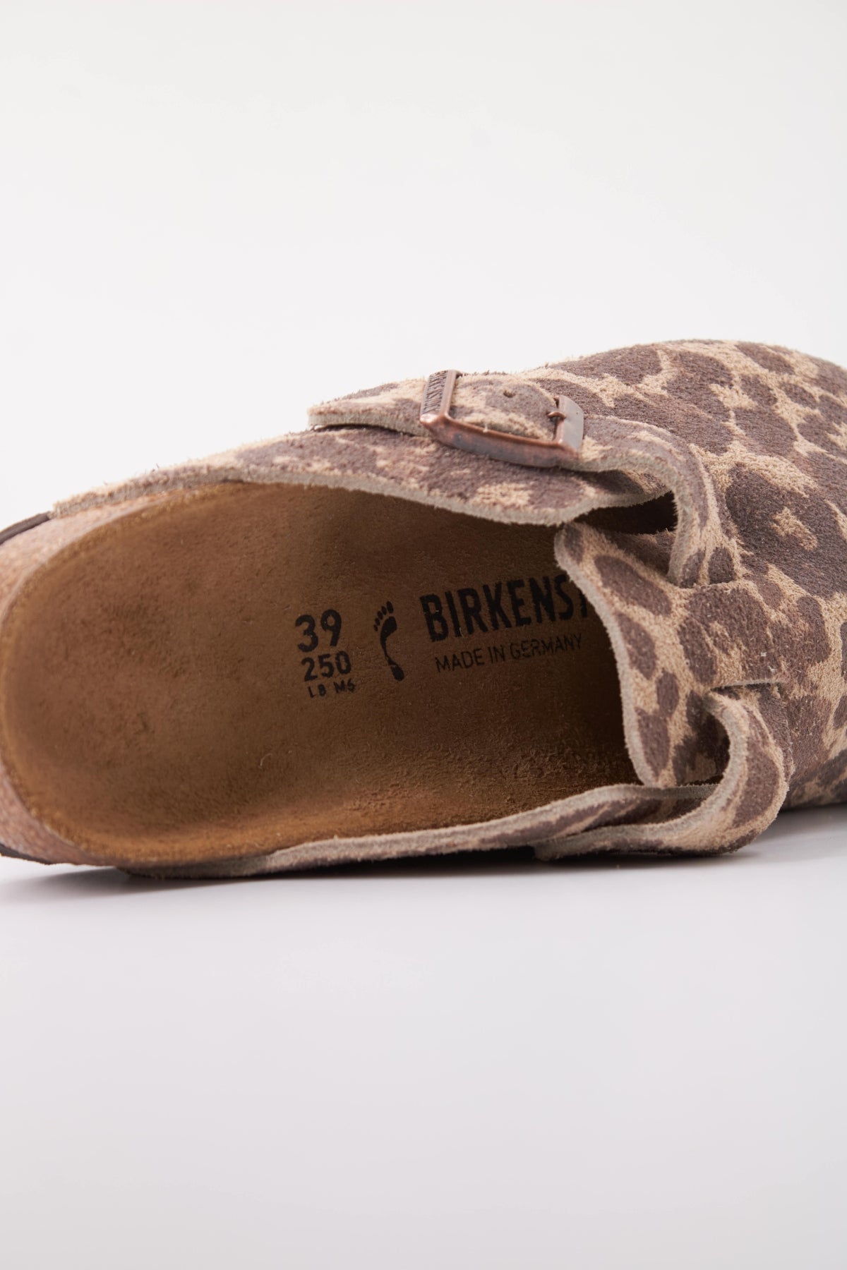 BIRKENSTOCK BI BOSTON SUEDE LEATHER en color ANIMAL PRINT (5)