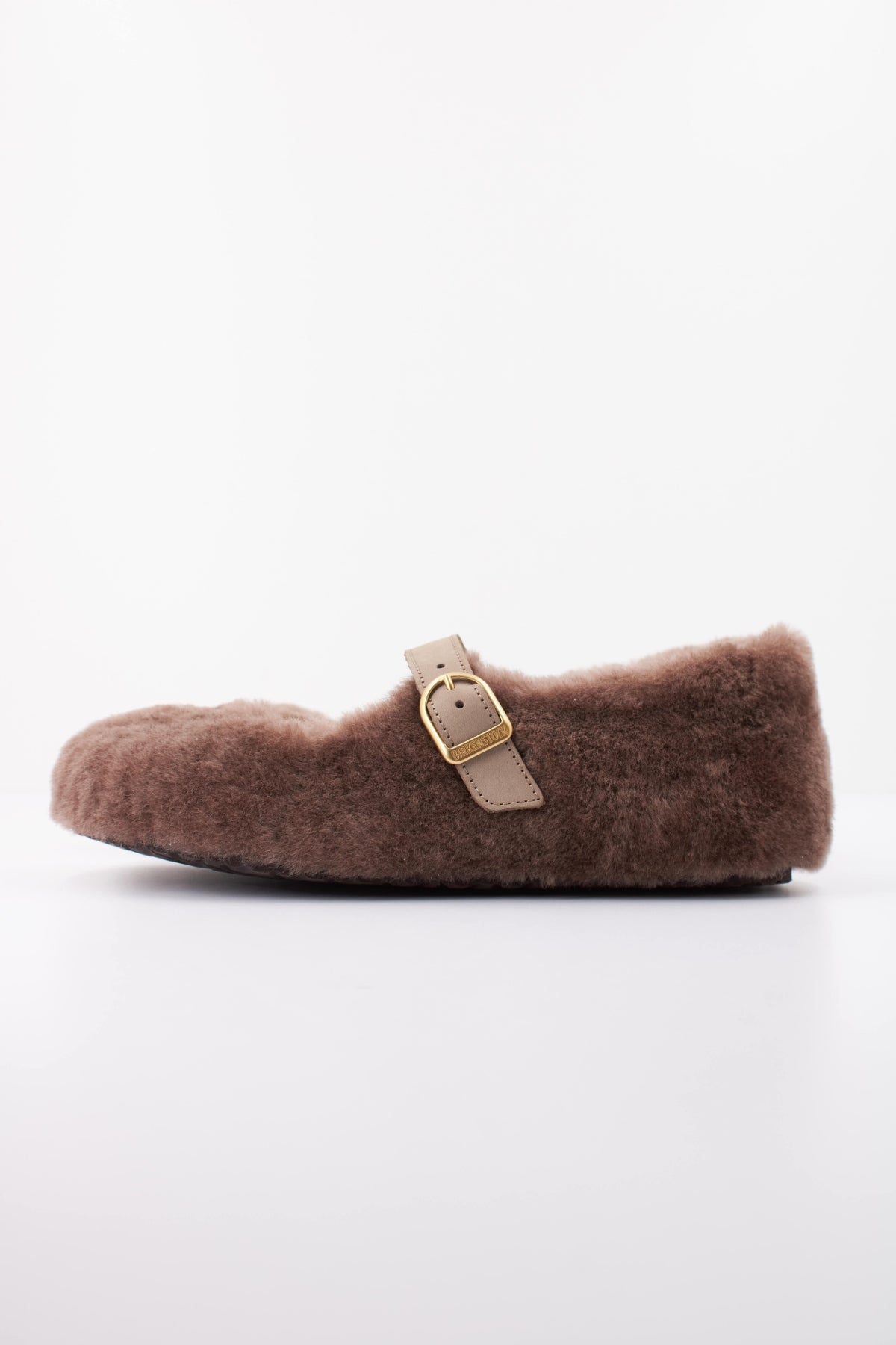 BIRKENSTOCK Bailarinas Santa Clarita Borrego marrón en color MARRON (1)