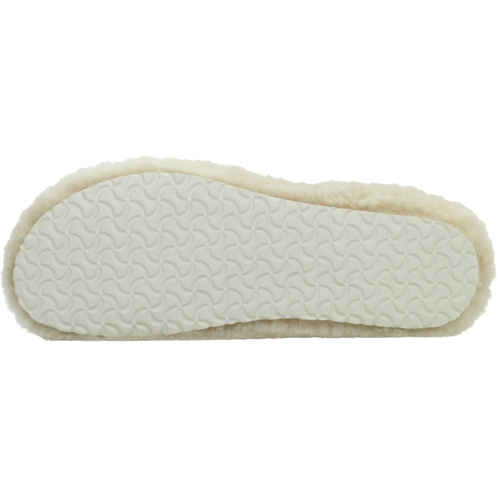 BIRKENSTOCK Bailarina Santa Clarita Borrego Blanco en color BLANCO (6)