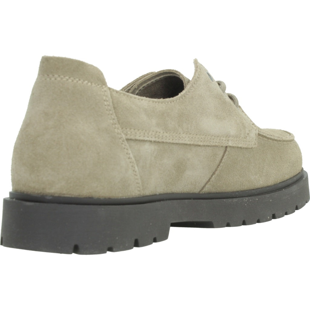 BIRKENSTOCK BI HIGHWOOD MOC LACE SUEDE en color BEIS (3)