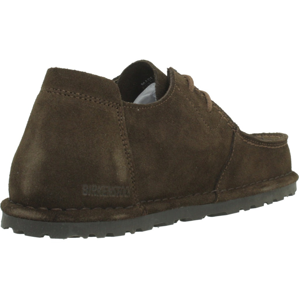 BIRKENSTOCK BI UTTI LACE SUEDE LEATHER en color MARRON (3)