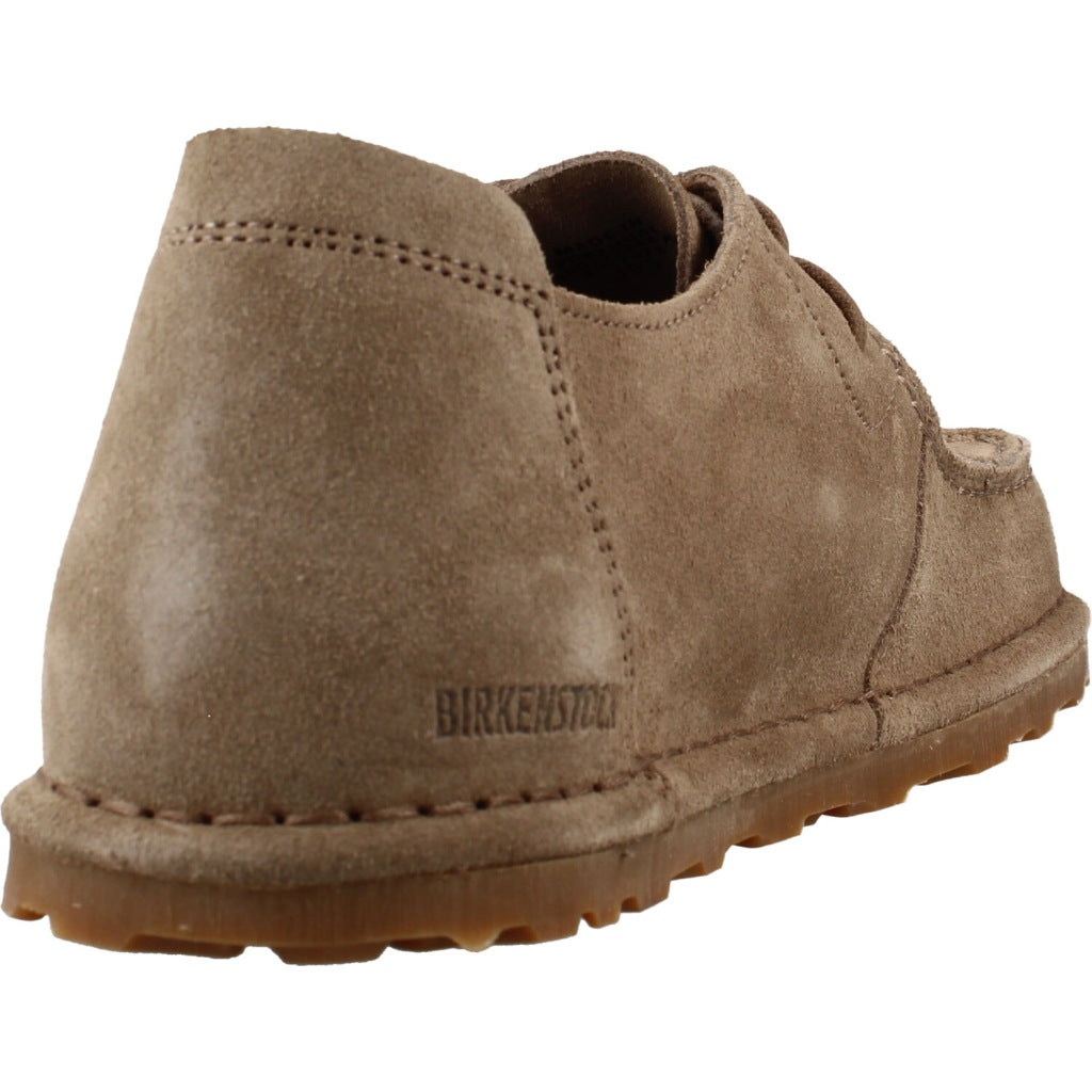BIRKENSTOCK BI UTTI LACE SUEDE LEATHER en color BEIS (3)