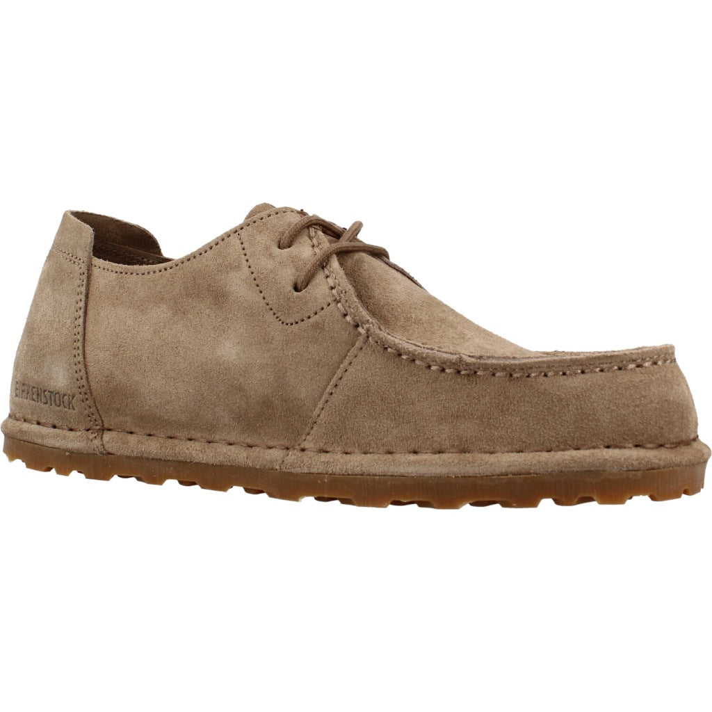 BIRKENSTOCK BI UTTI LACE SUEDE LEATHER en color BEIS (5)
