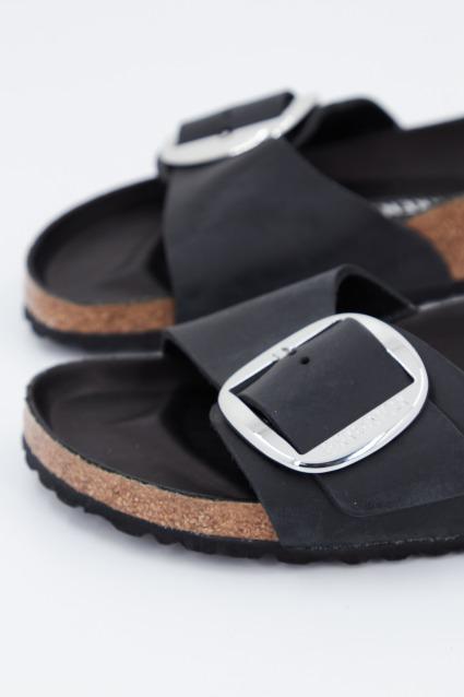 BIRKENSTOCK MADRID BIG BUCKLE FL en color NEGRO (2)