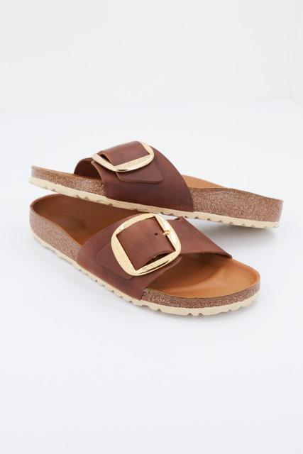BIRKENSTOCK MADRID BIG BUCKLE FL en color MARRON (4)