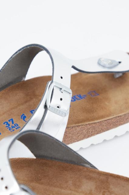 BIRKENSTOCK Gizeh NL en color PLATA (2)
