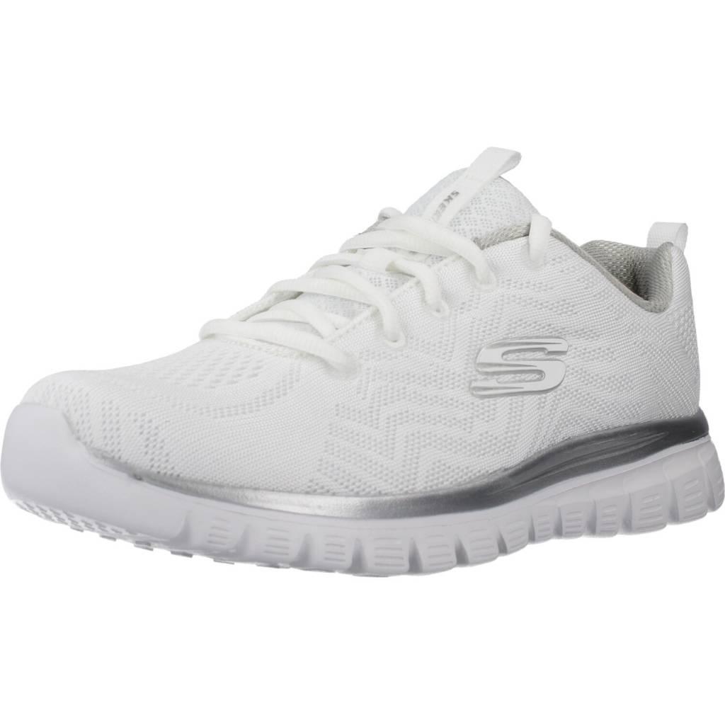 SKECHERS GRACEFUL GET CONNECTED en color BLANCO (1)