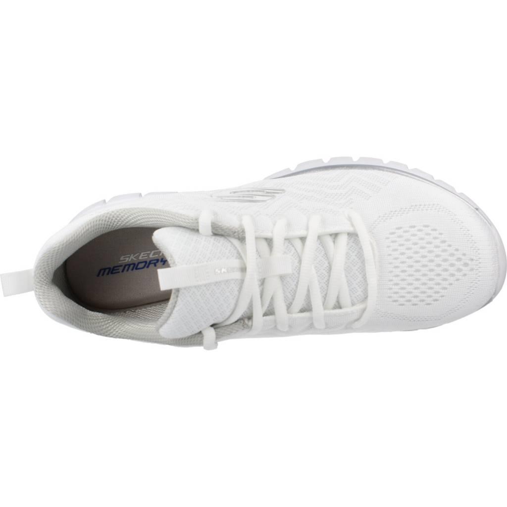 SKECHERS GRACEFUL GET CONNECTED en color BLANCO (7)
