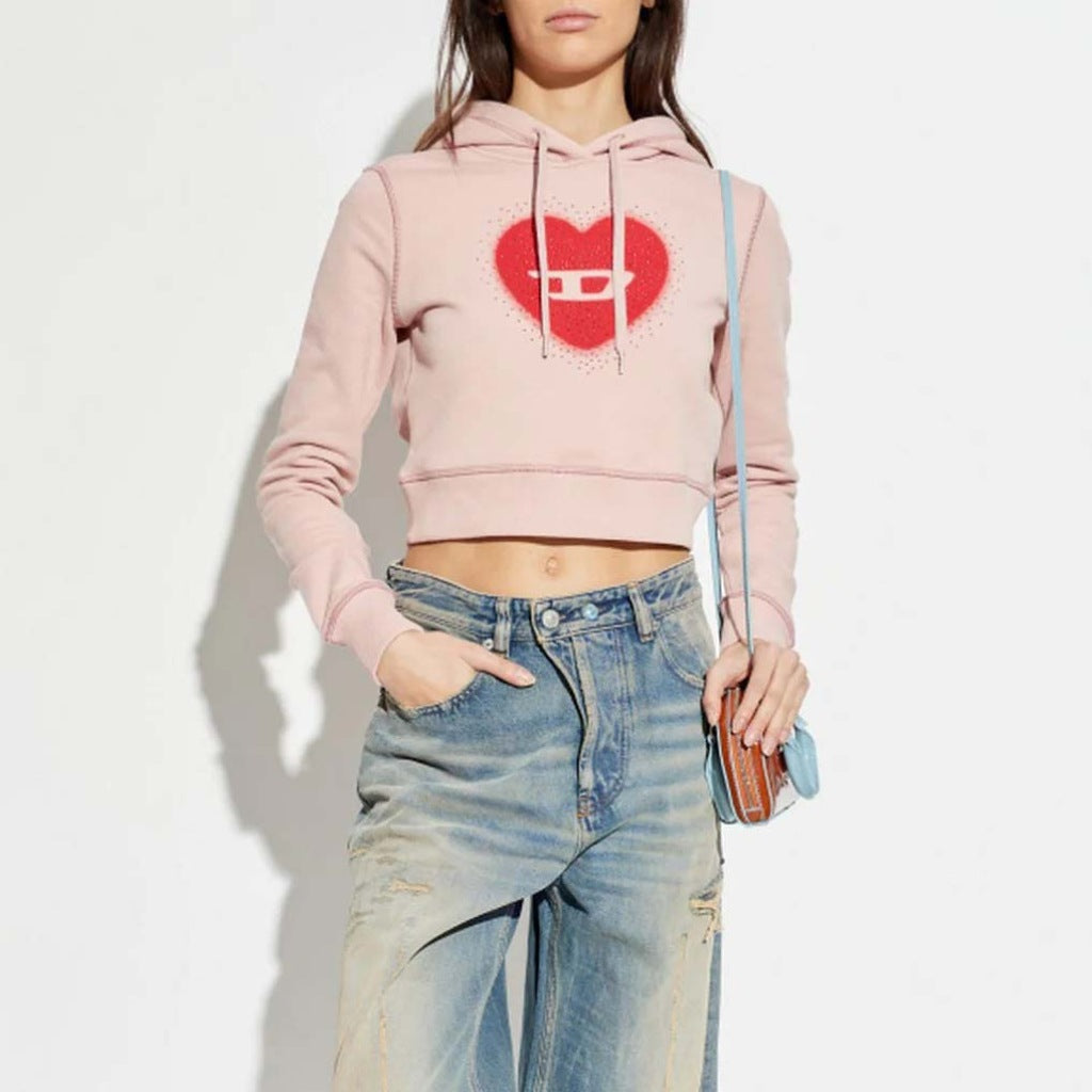 DIESEL F SLIMMY HOOD S en color ROSA (6)