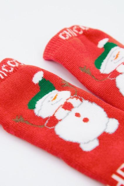 CHICCO CALCETIN NATALE en color ROJO (4)