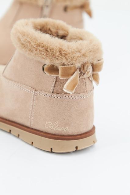 CHICCO ANKLE BOOT FARFALLA en color ROSA (4)