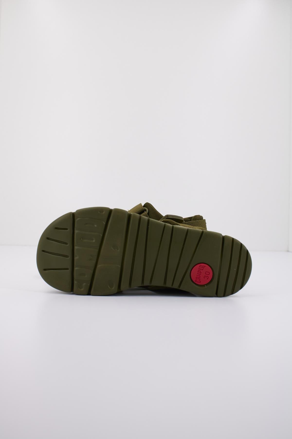 CAMPER ORUGA SANDAL KIDS en color VERDE (4)