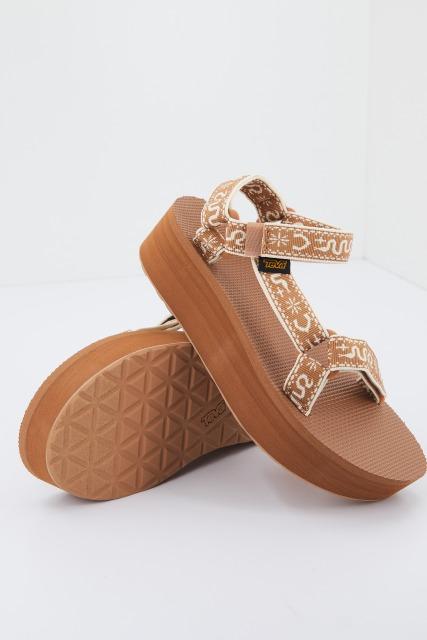 TEVA W FLATFORM UNIVERS en color MARRON CLARO (4)