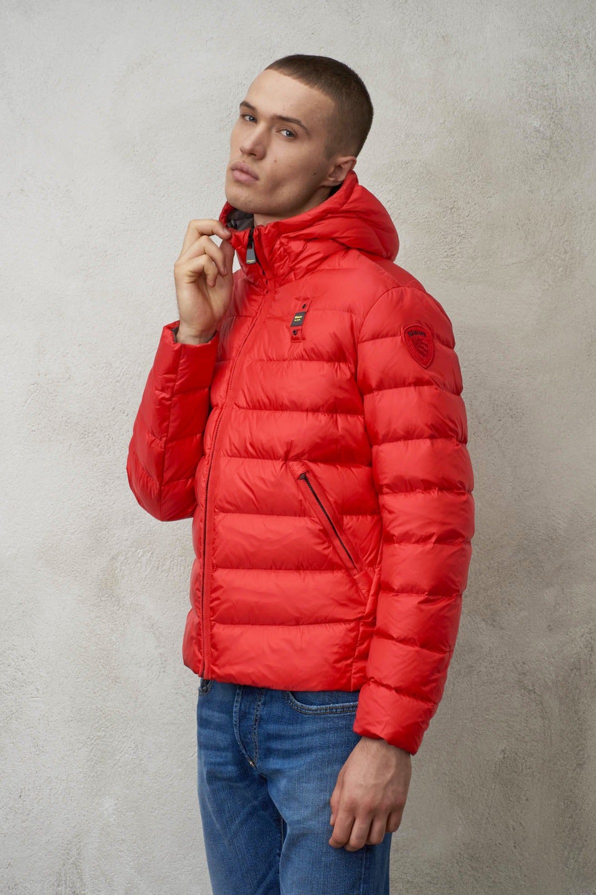 BLAUER GIUBBINI CORTI IMBOTTITO en color ROJO (2)