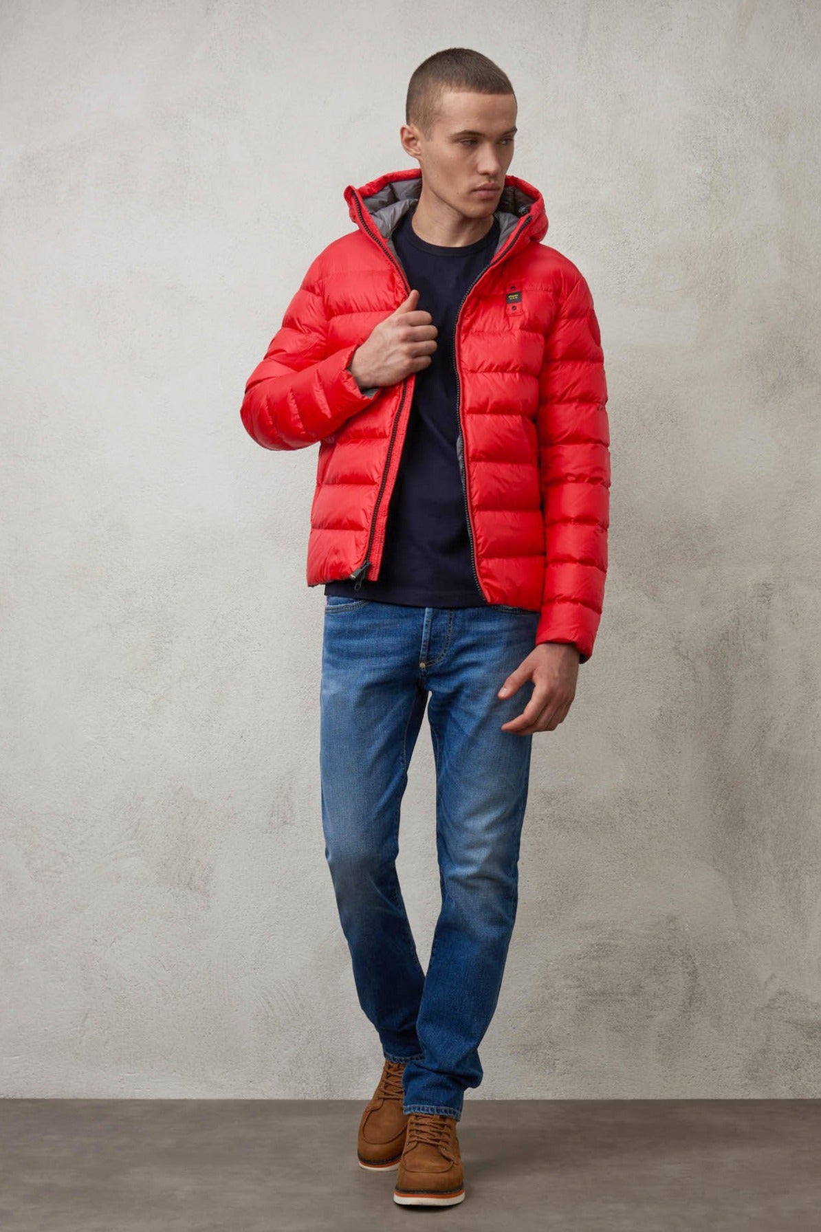 BLAUER GIUBBINI CORTI IMBOTTITO en color ROJO (3)