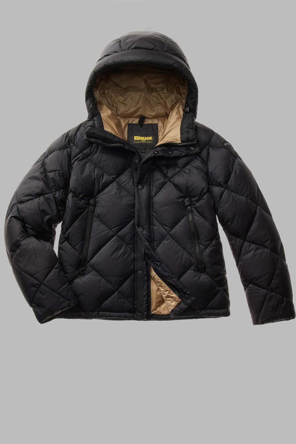 BLAUER GIUBBINI CORTI IMBOTTI en color NEGRO (5)
