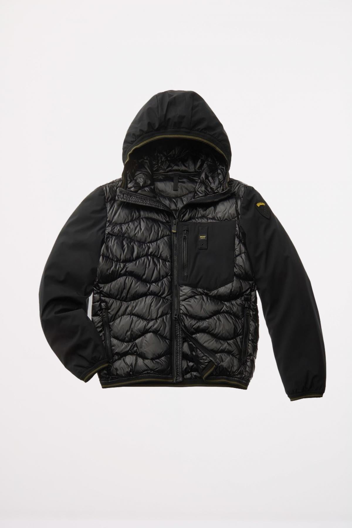 BLAUER GIUBBINI CORTI IMBOTTTITO PIUMA en color NEGRO (2)