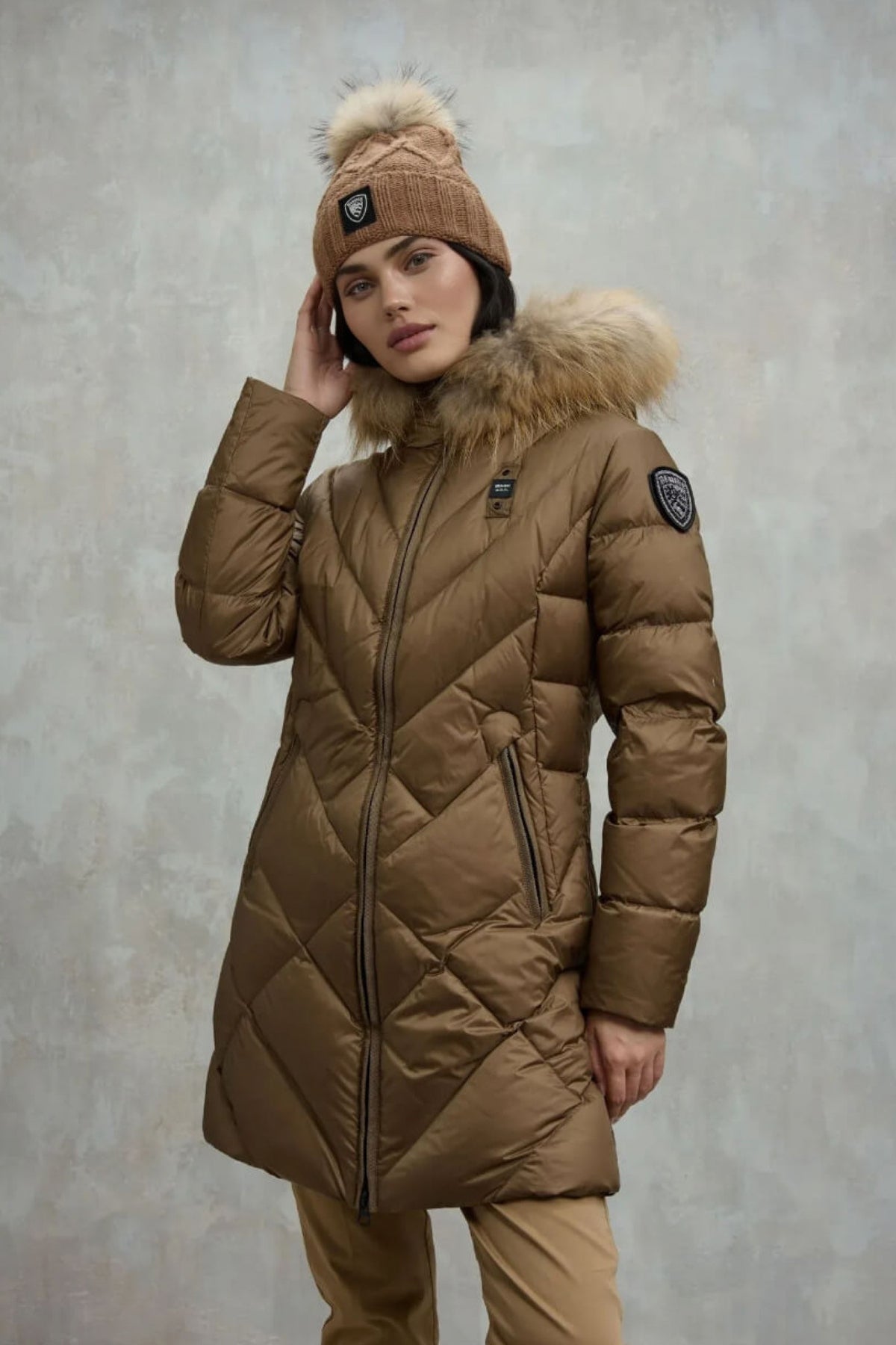 BLAUER ALTHEA en color MARRON (1)