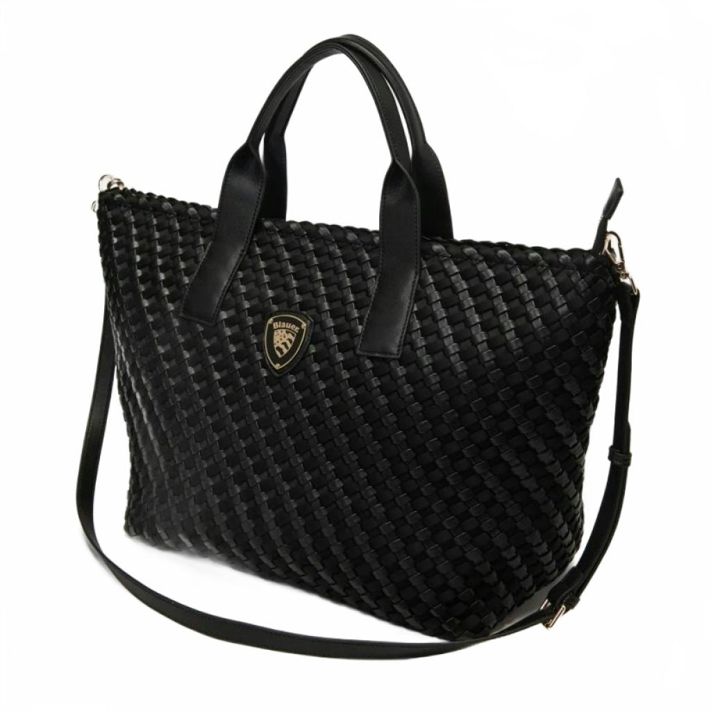BLAUER TOTE BAG NEON en color NEGRO (4)