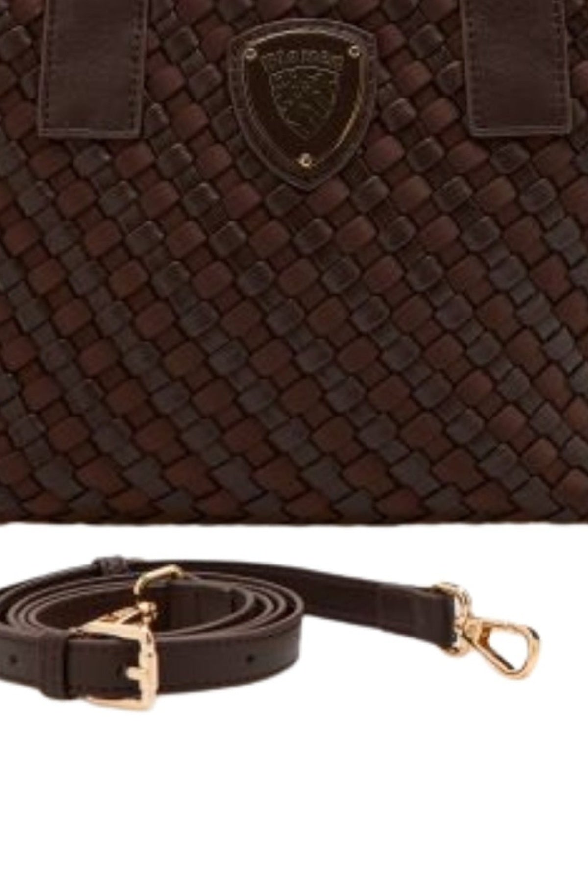 BLAUER TOTE BAG NEON en color MARRON (3)