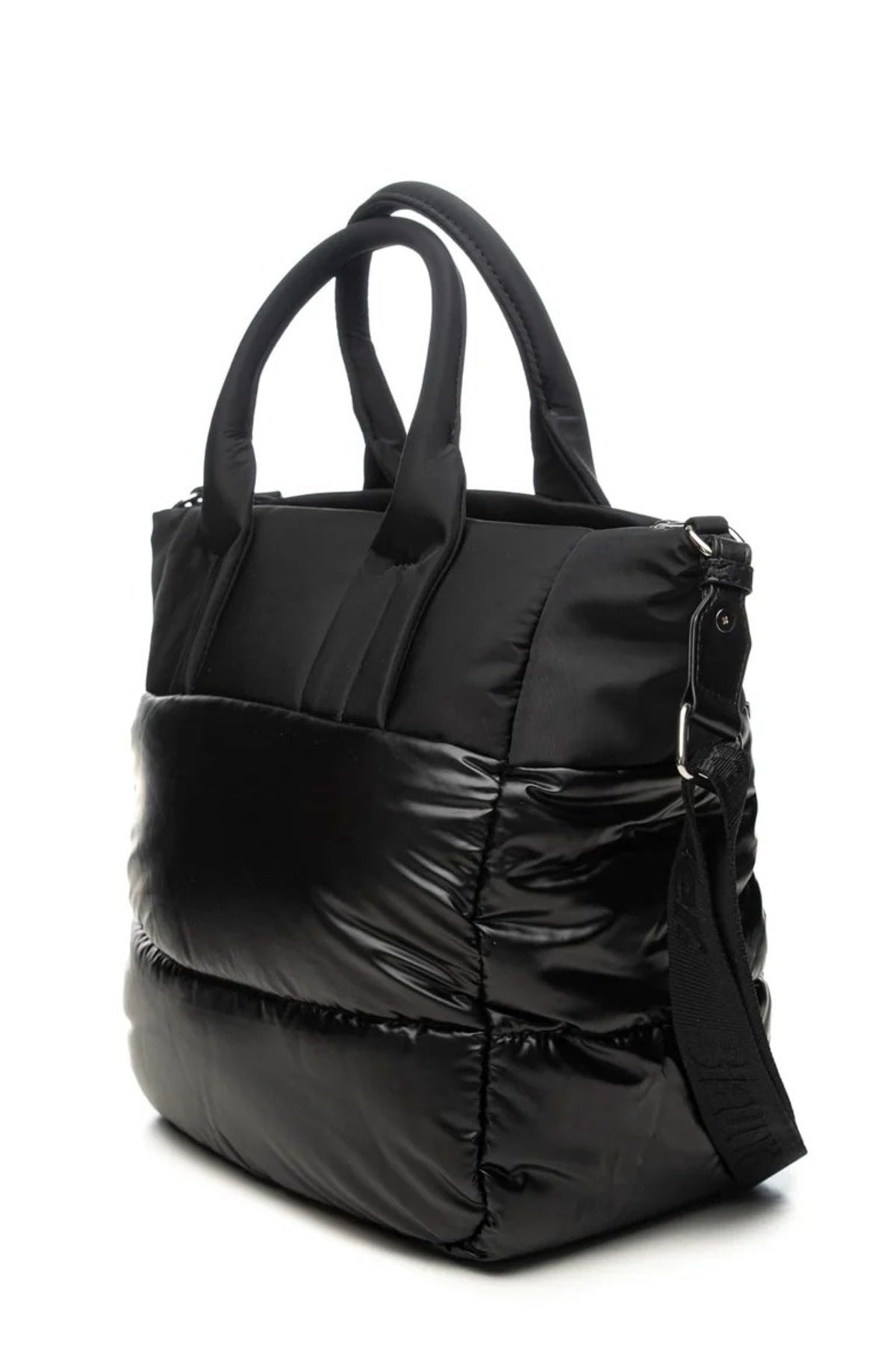 BLAUER POLYESTER NYLON TOTE BAG PADDED en color NEGRO (2)
