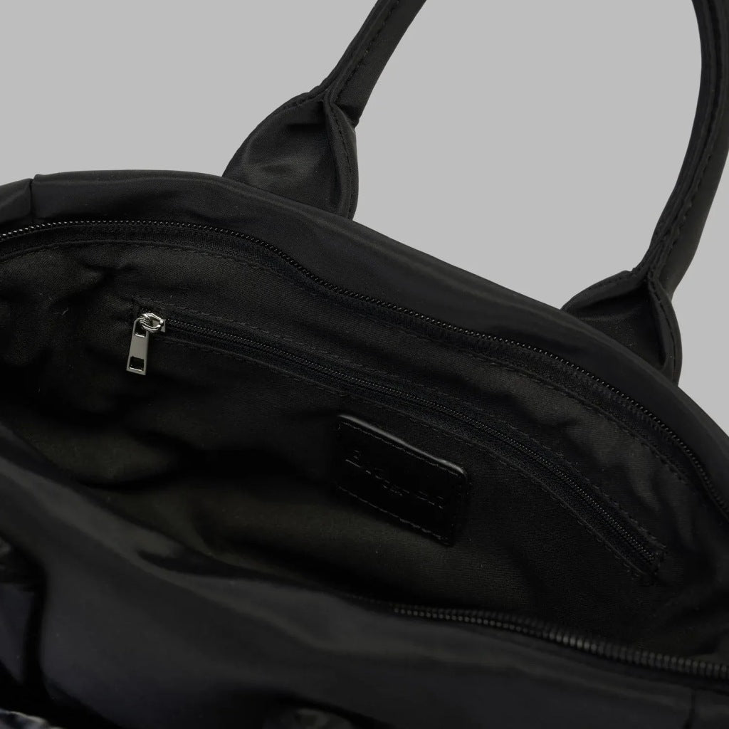 BLAUER POLYESTER NYLON TOTE BAG PADDED en color NEGRO (5)