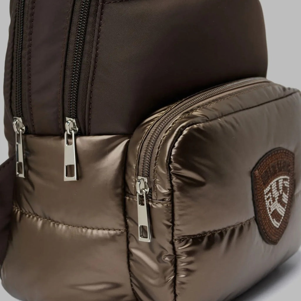 BLAUER POLYESTER NYLON BACKPACK PADDED en color MARRON (5)