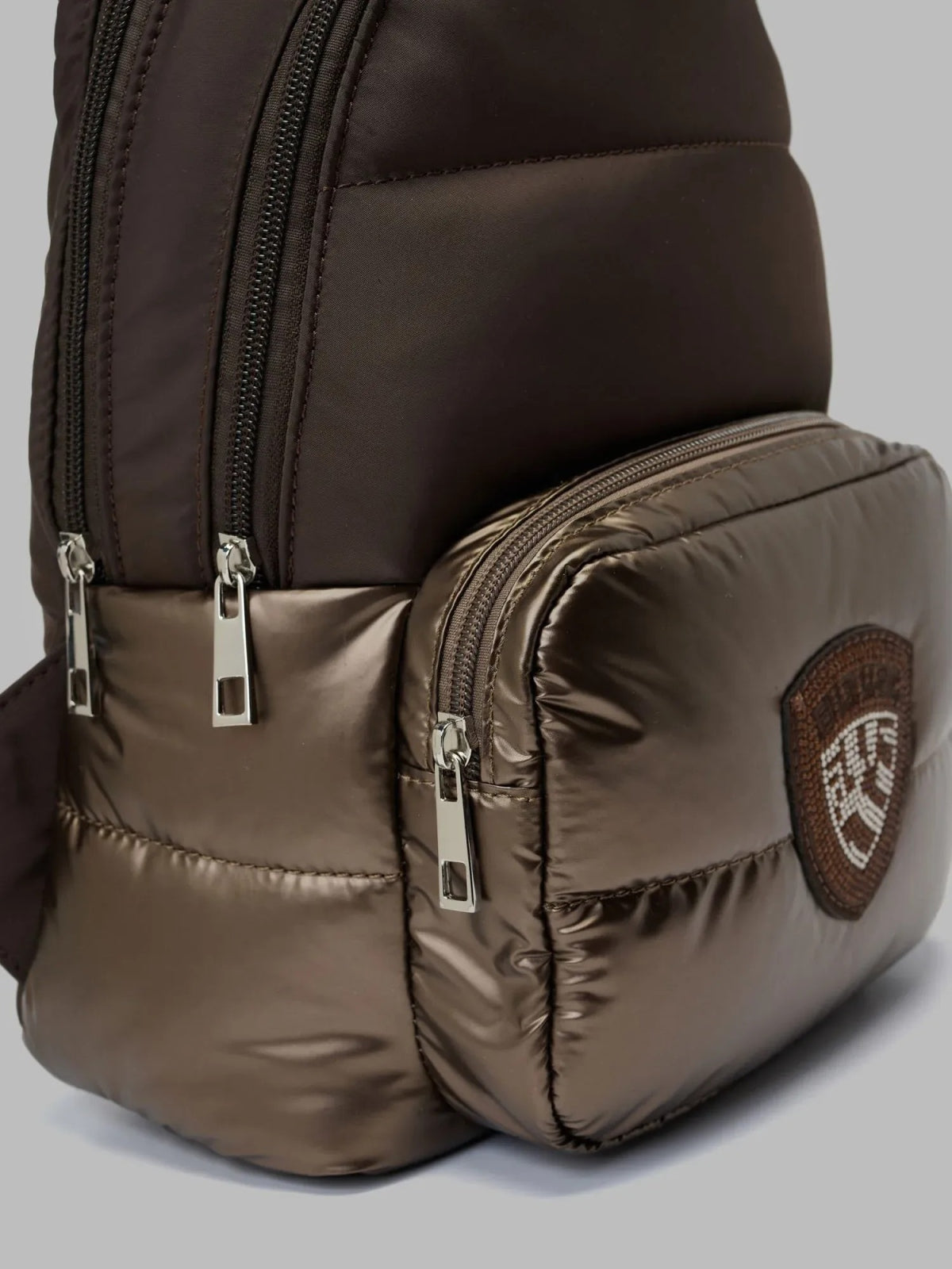 BLAUER POLYESTER NYLON BACKPACK PADDED en color MARRON (2)