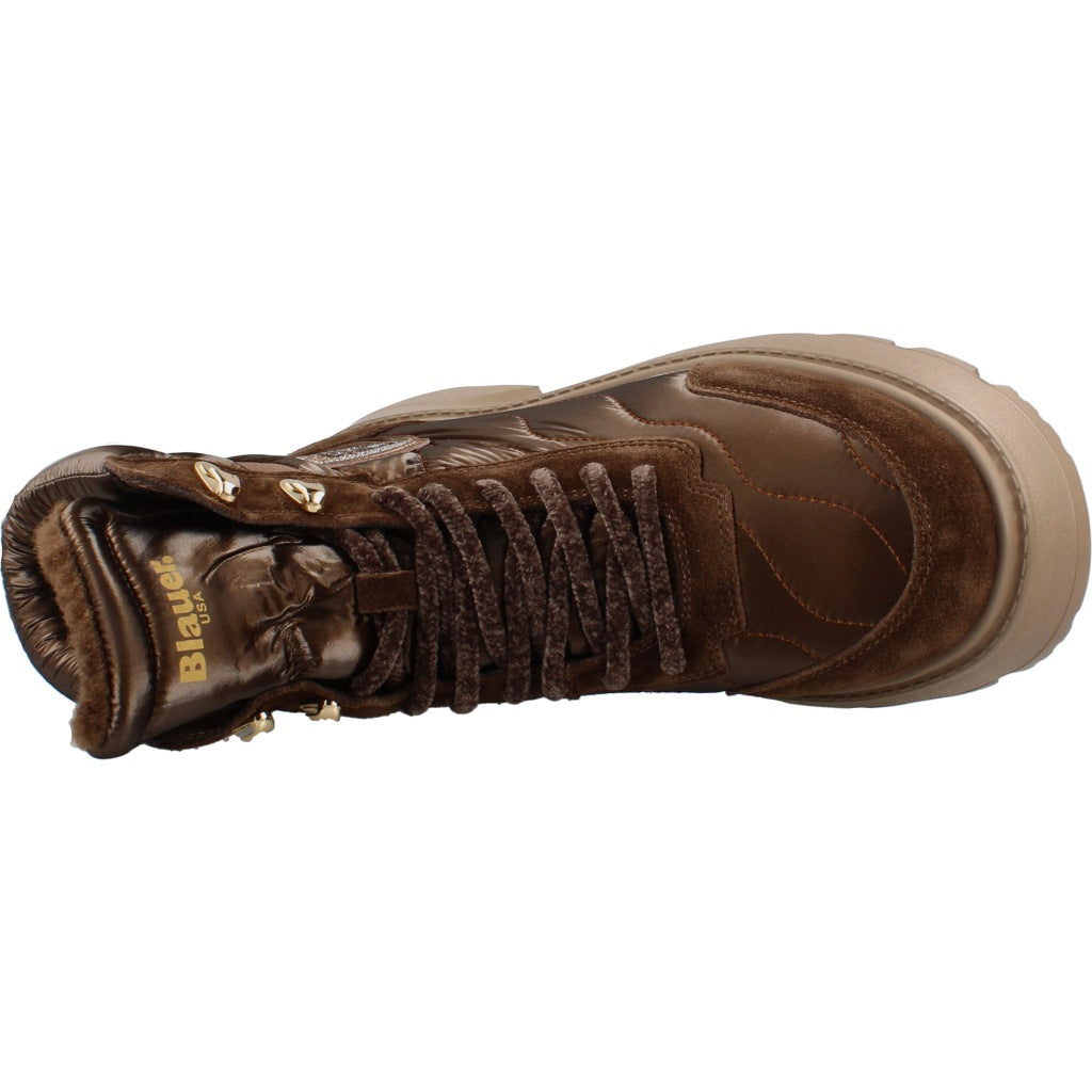 BLAUER MID BOOT BLANCA en color MARRON (7)