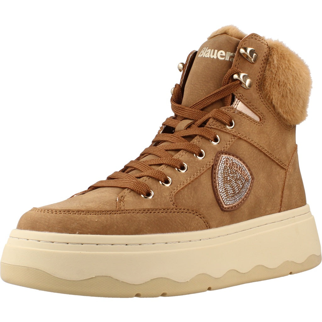 BLAUER MID BOOT MARIBEL en color MARRON CLARO (1)