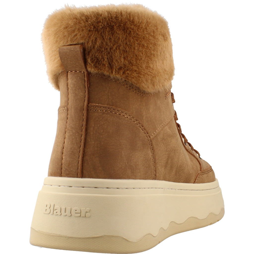 BLAUER MID BOOT MARIBEL en color MARRON CLARO (3)