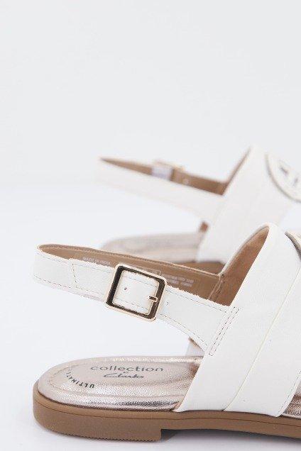 CLARKS REYNA GLAM en color BLANCO (4)