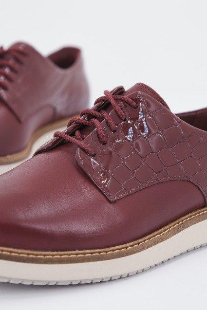 CLARKS GLICK DARBY en color BURDEOS (4)
