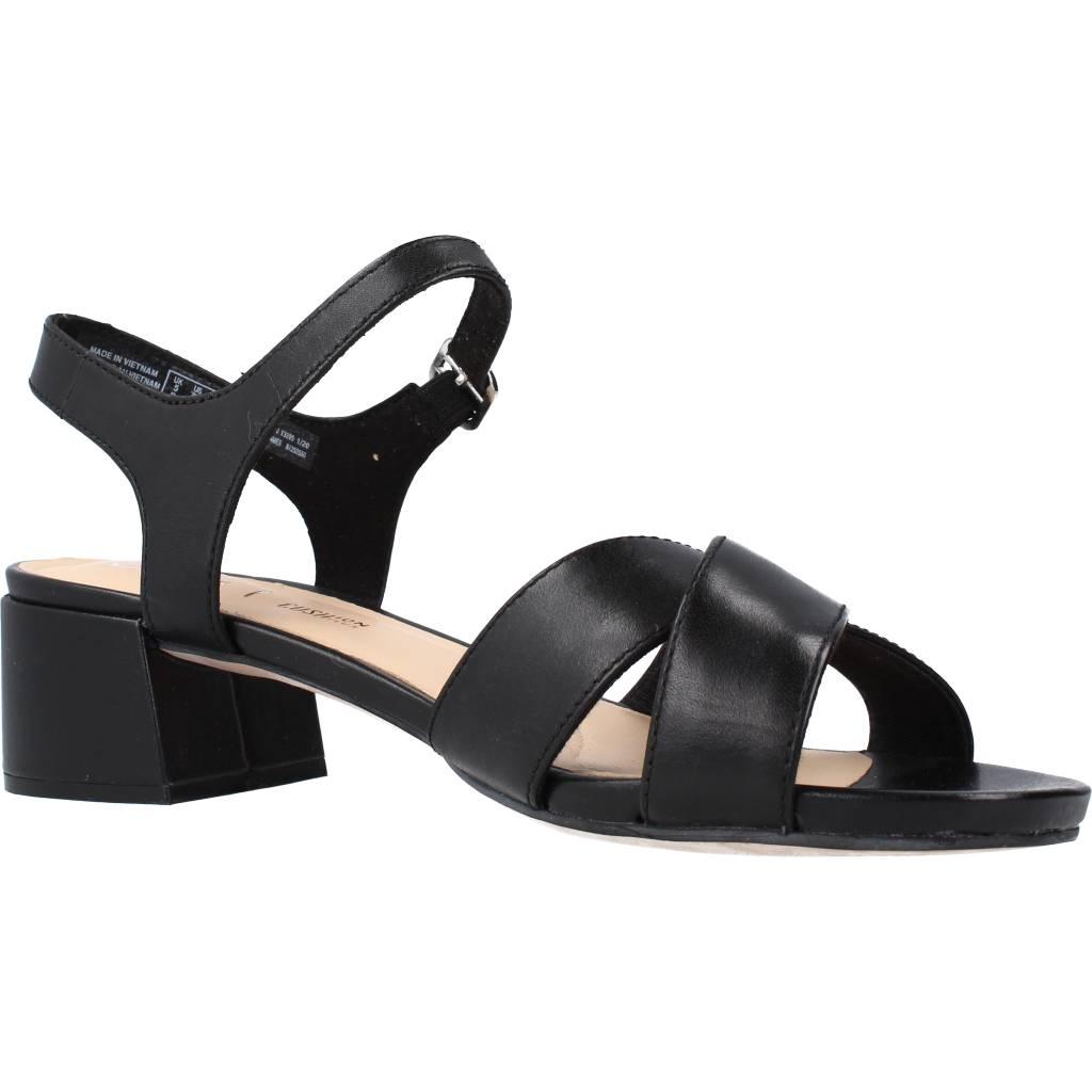 CLARKS SHEER STRAP en color NEGRO (5)