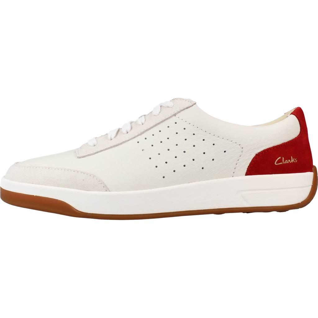 CLARKS HERO AIR LACE en color BLANCO (2)