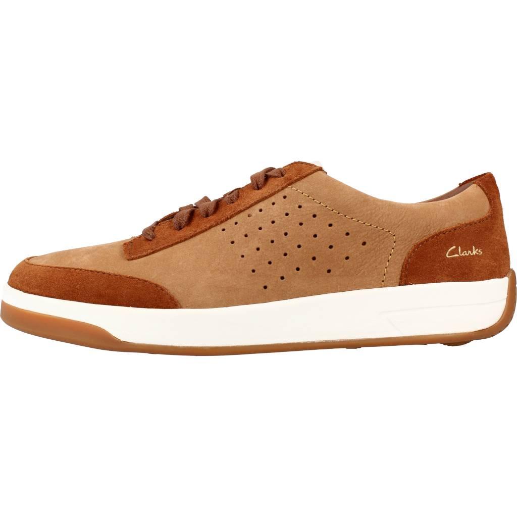 CLARKS HERO AIR LACE en color MARRON CLARO (2)