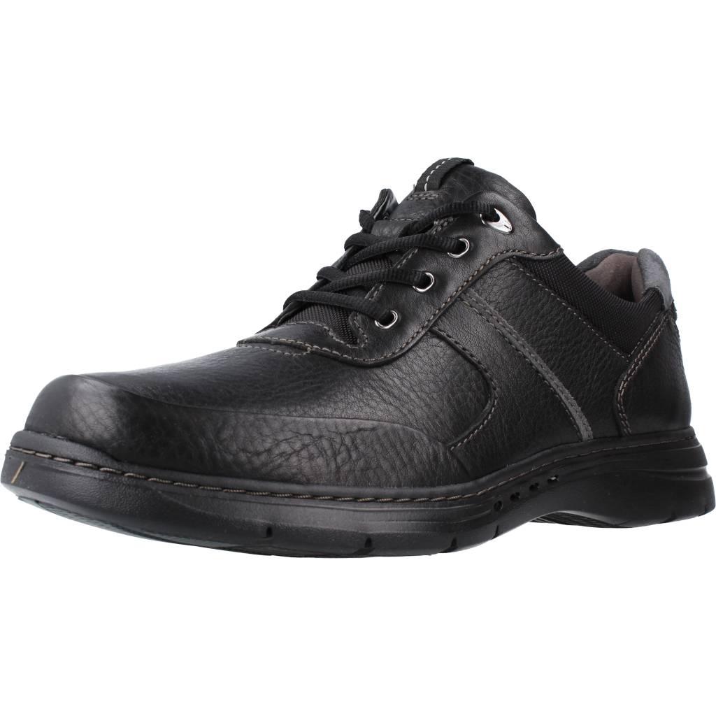 CLARKS UN BRAWLEY TIE en color NEGRO (1)