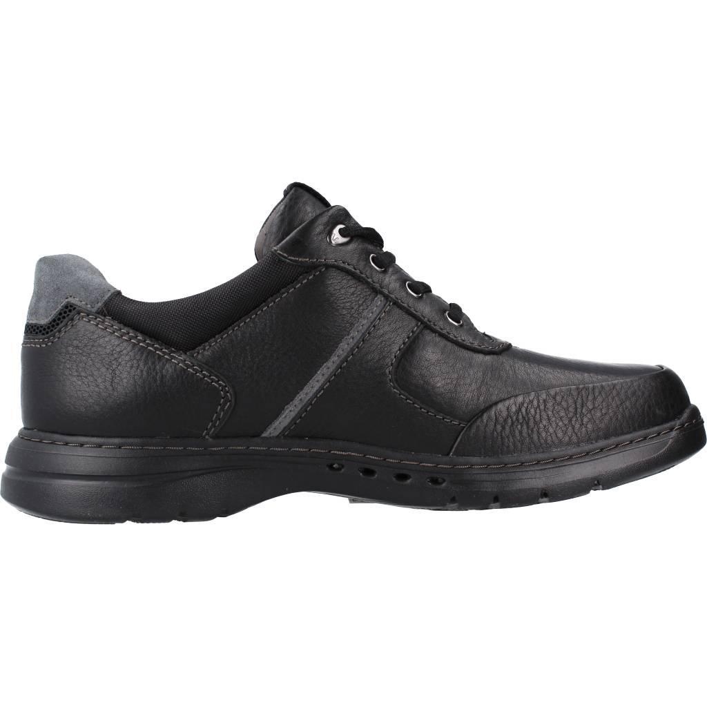 CLARKS UN BRAWLEY TIE en color NEGRO (4)
