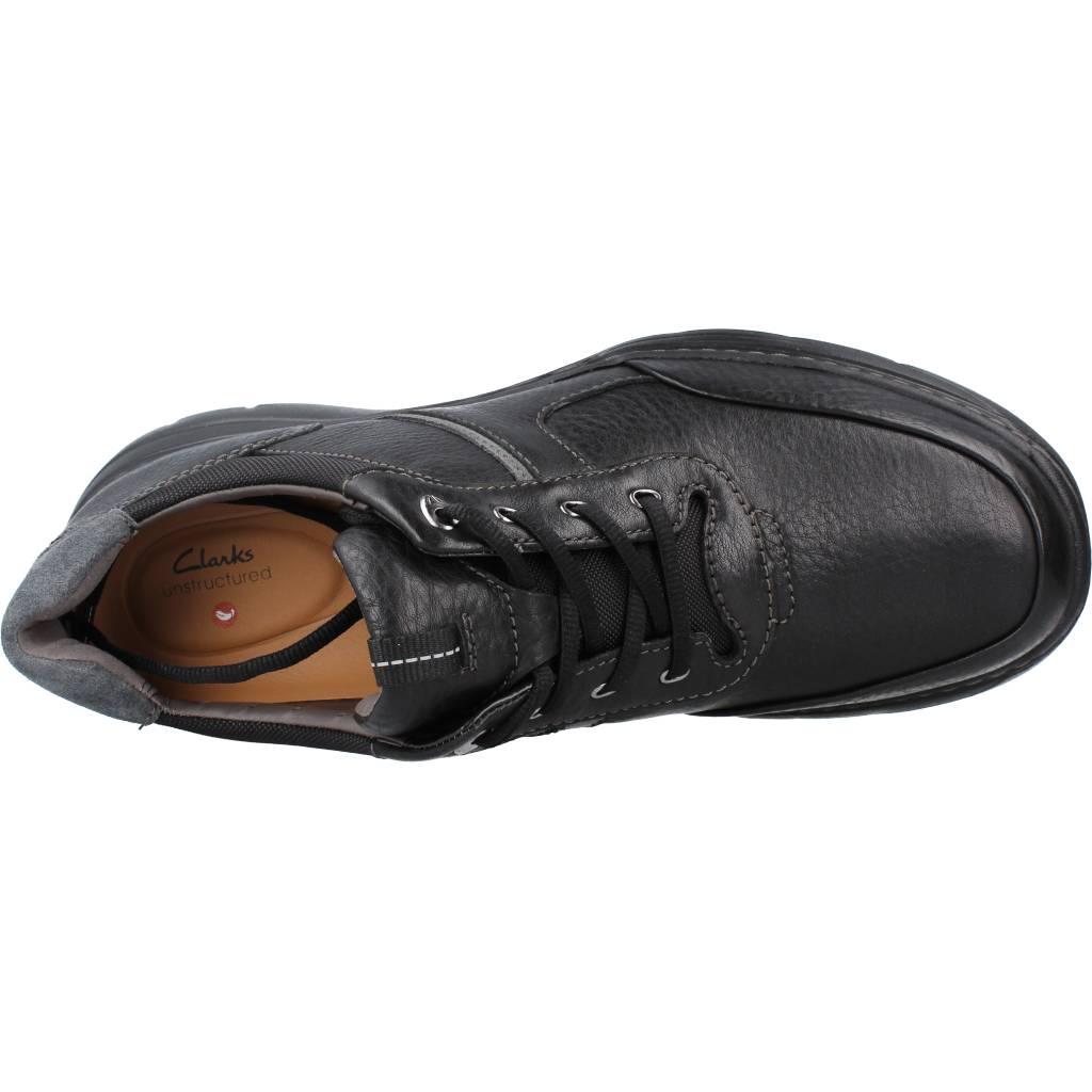 CLARKS UN BRAWLEY TIE en color NEGRO (7)