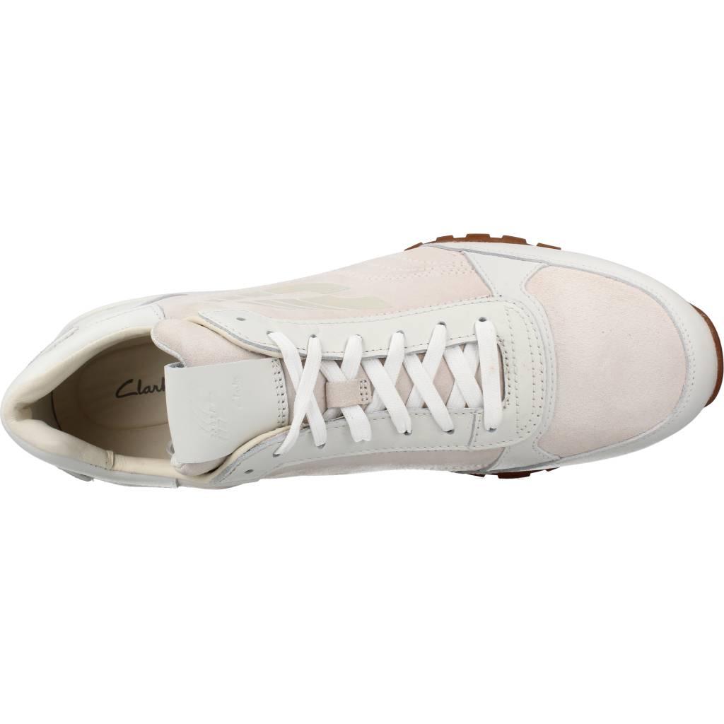 CLARKS CRAFTLO LACE en color BLANCO (7)