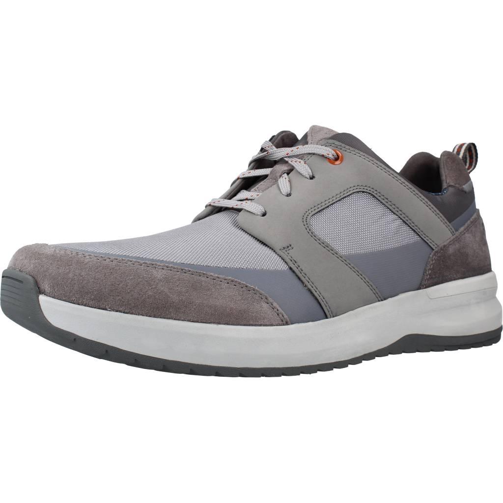 CLARKS WELLMAN LACE en color GRIS (1)
