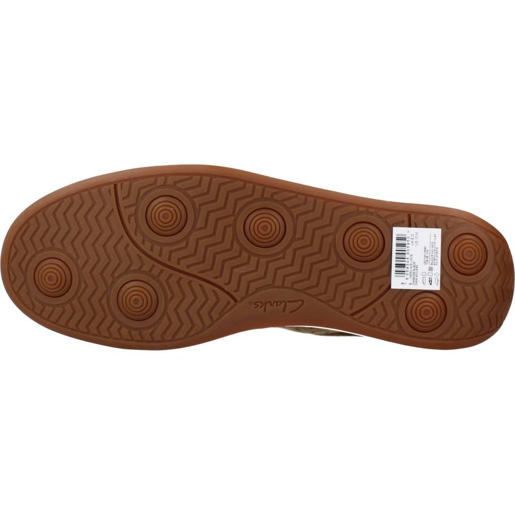 CLARKS HERO AIR LACE en color MARRON CLARO (6)