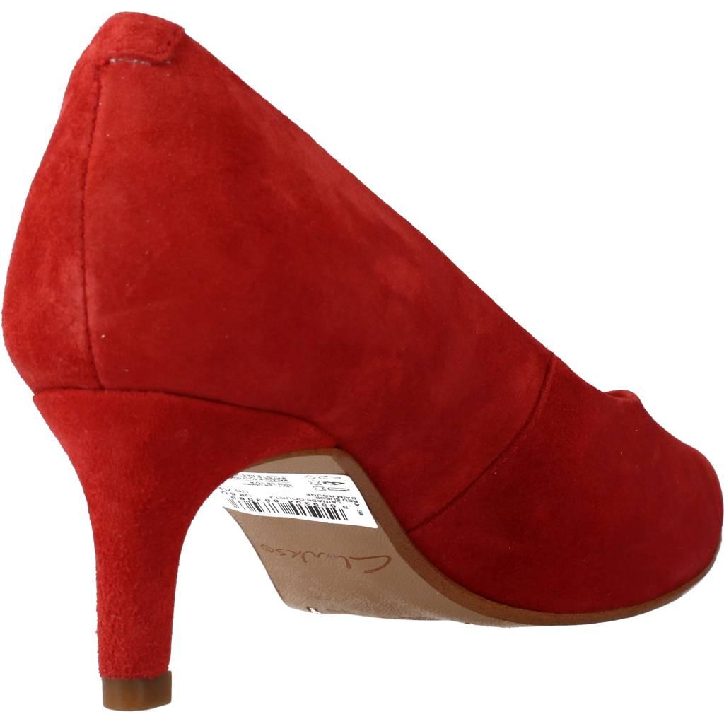 CLARKS LAINA COURT en color ROJO (3)