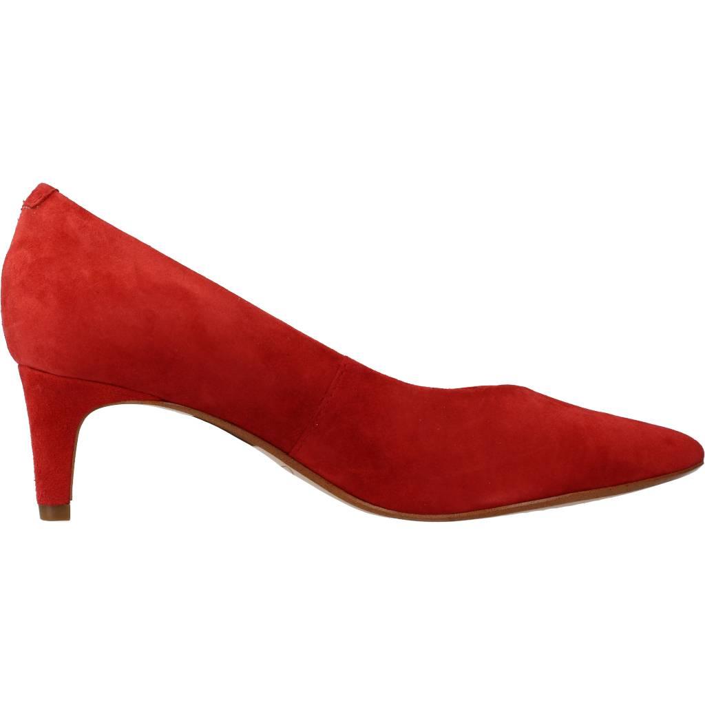 CLARKS LAINA COURT en color ROJO (4)