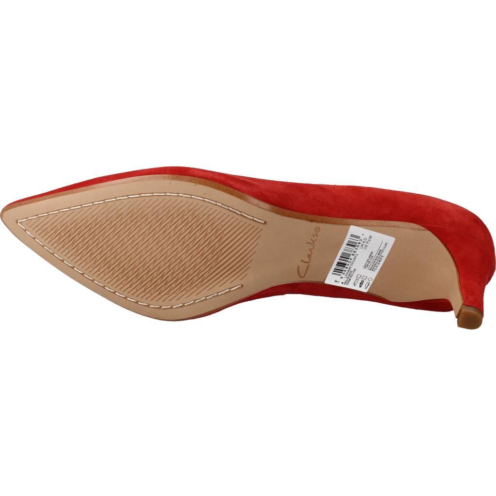 CLARKS LAINA COURT en color ROJO (6)